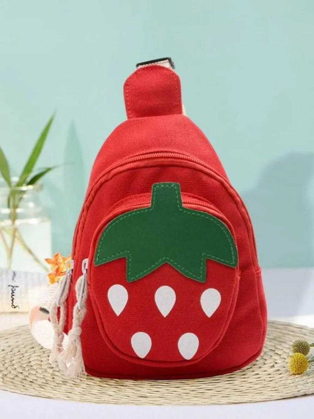 Strawberry Crossbody Shoulder Sling Bag